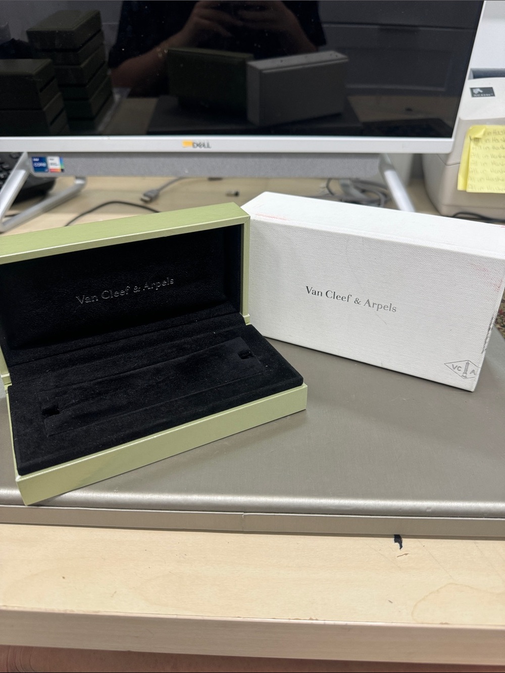 Van Cleef & Arpels Bracelet Box with Outer Box